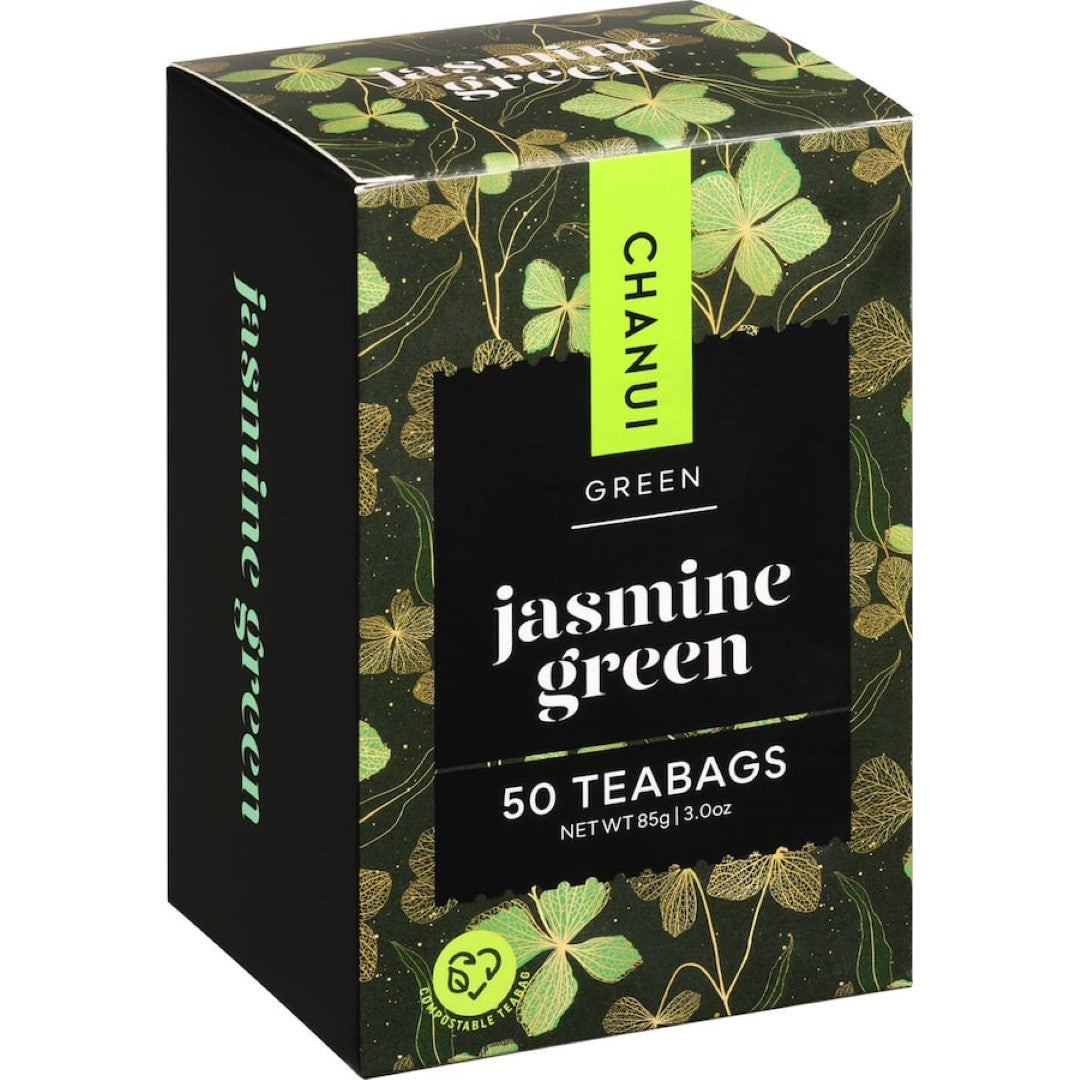 Chanui Jasmine Green Tea Bags Biodegradable Bags 50pack