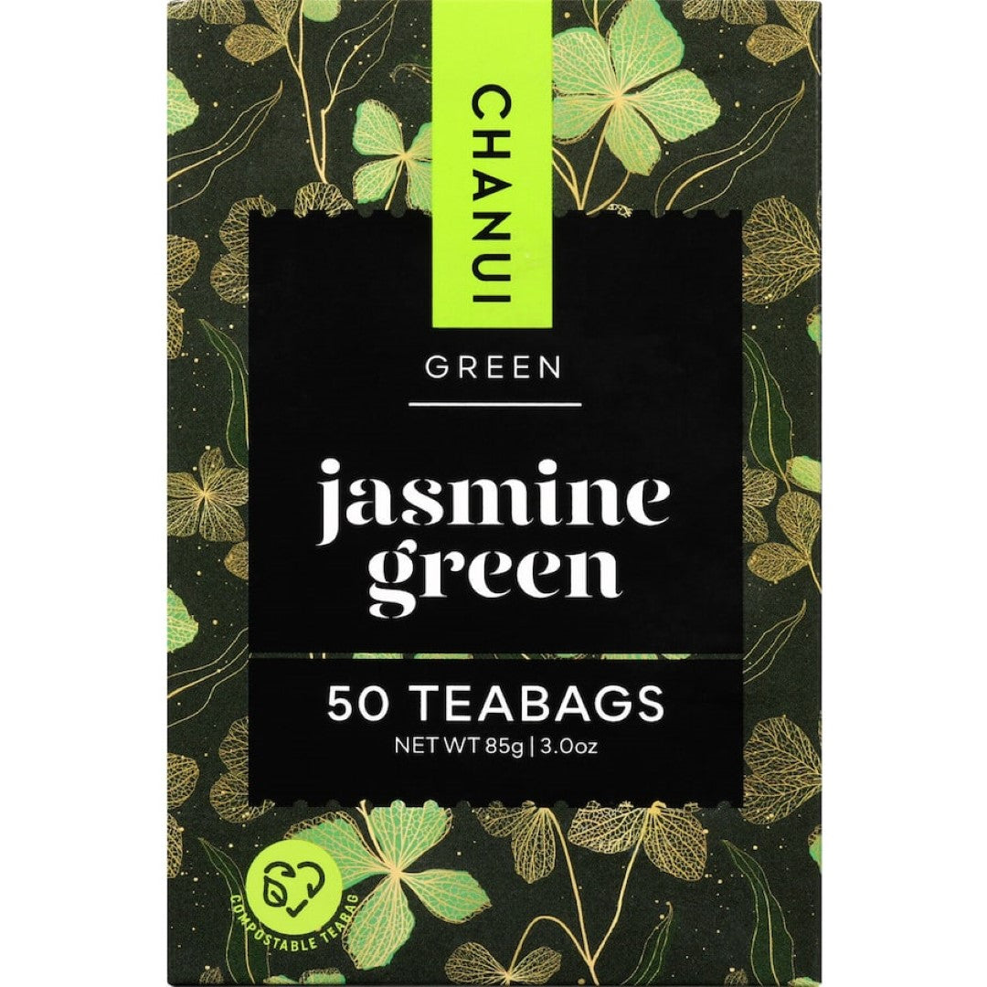 Chanui Jasmine Green Tea Bags Biodegradable Bags 50pack