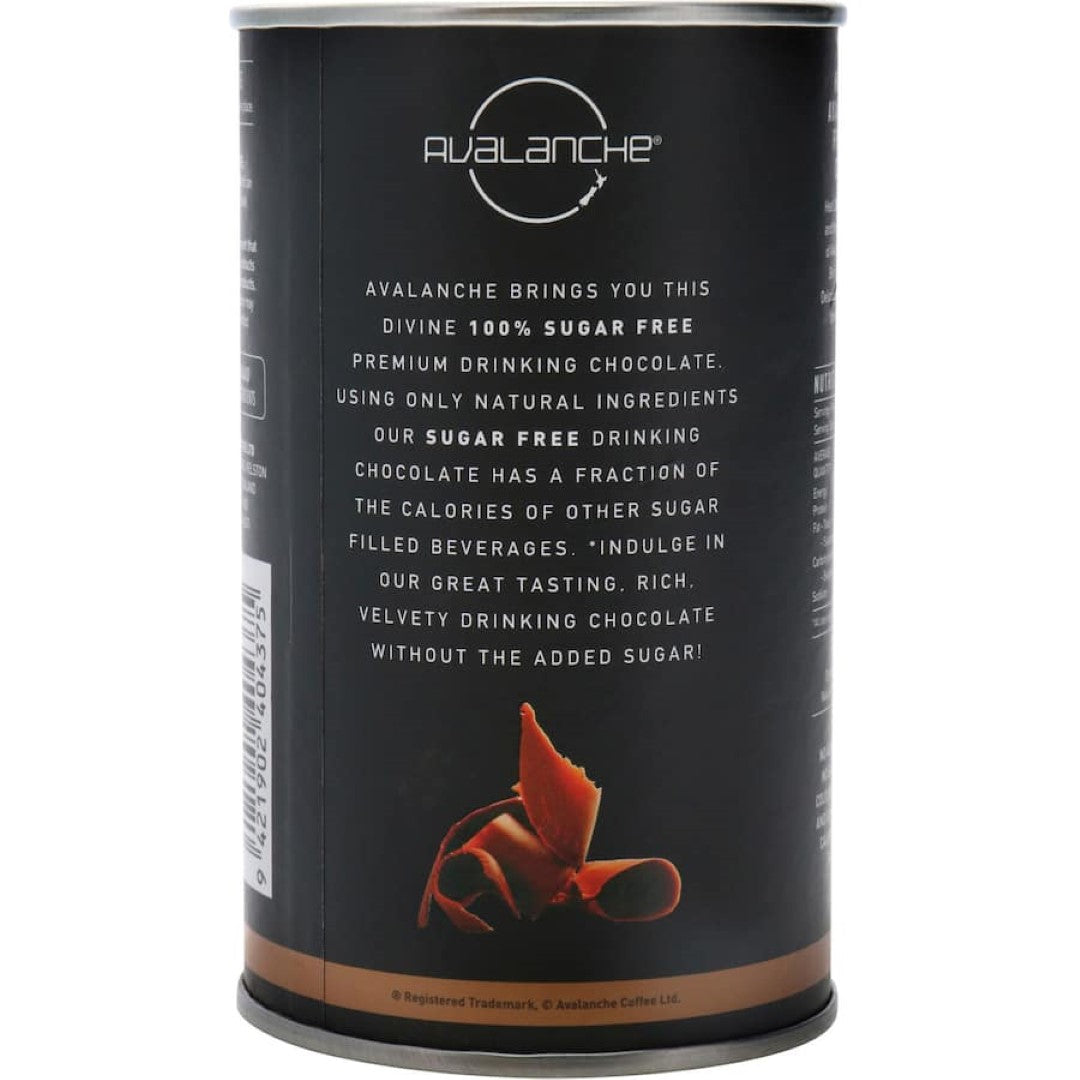 Avalanche Drinking Chocolate Sugar Free 200g