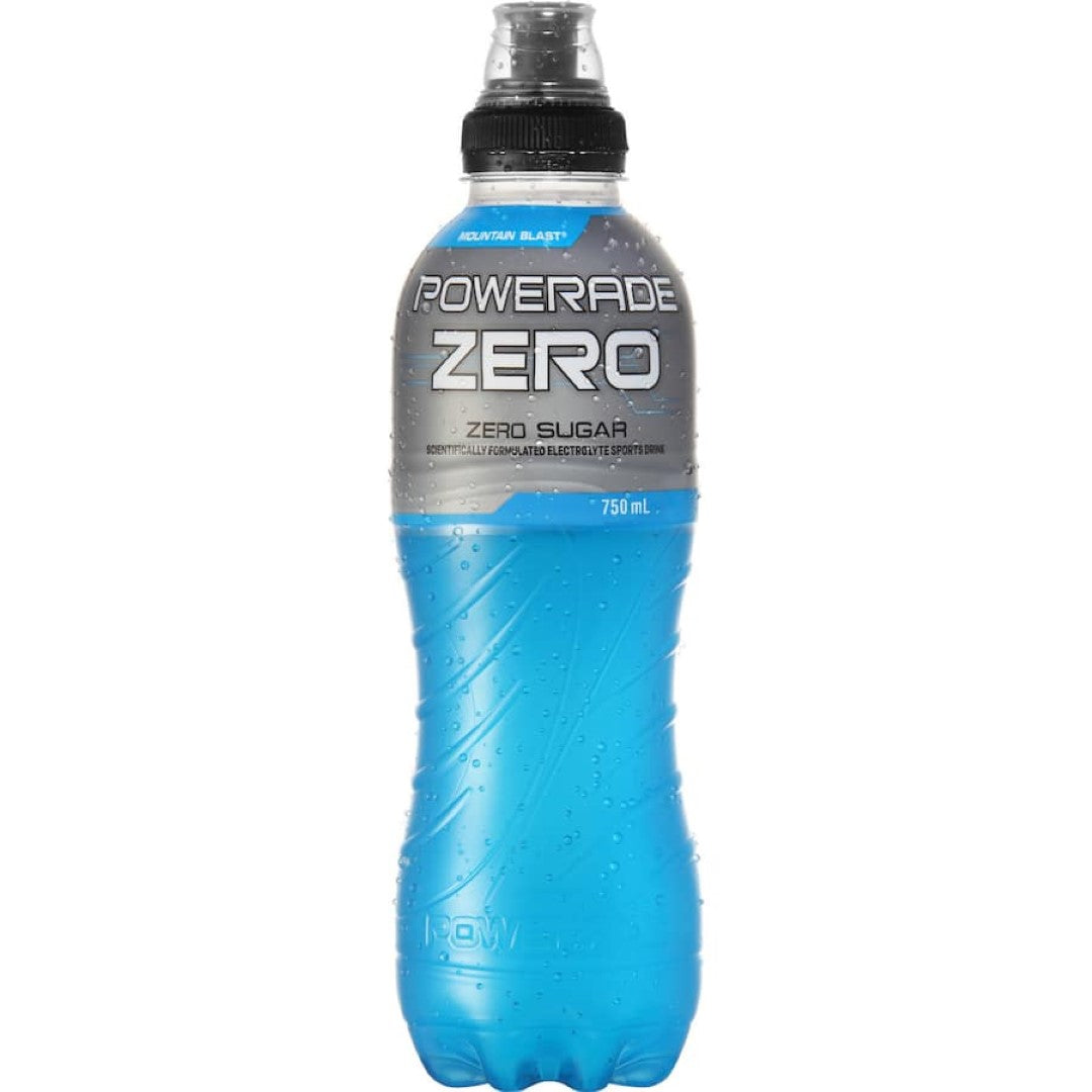 Powerade Zero Sports Drink Mountain Blast 750mL