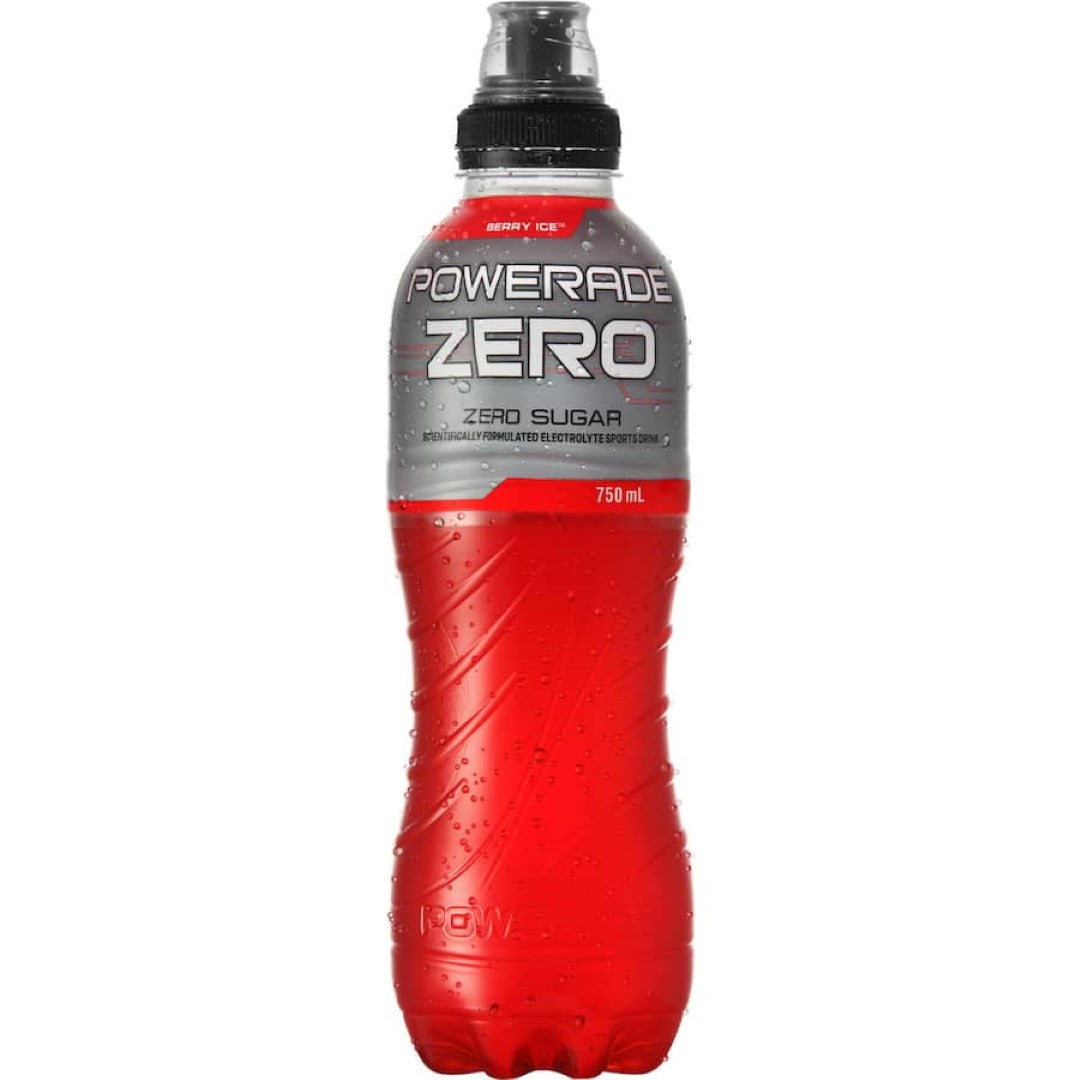 Powerade Zero Sports Drink Berry Ice 750mL
