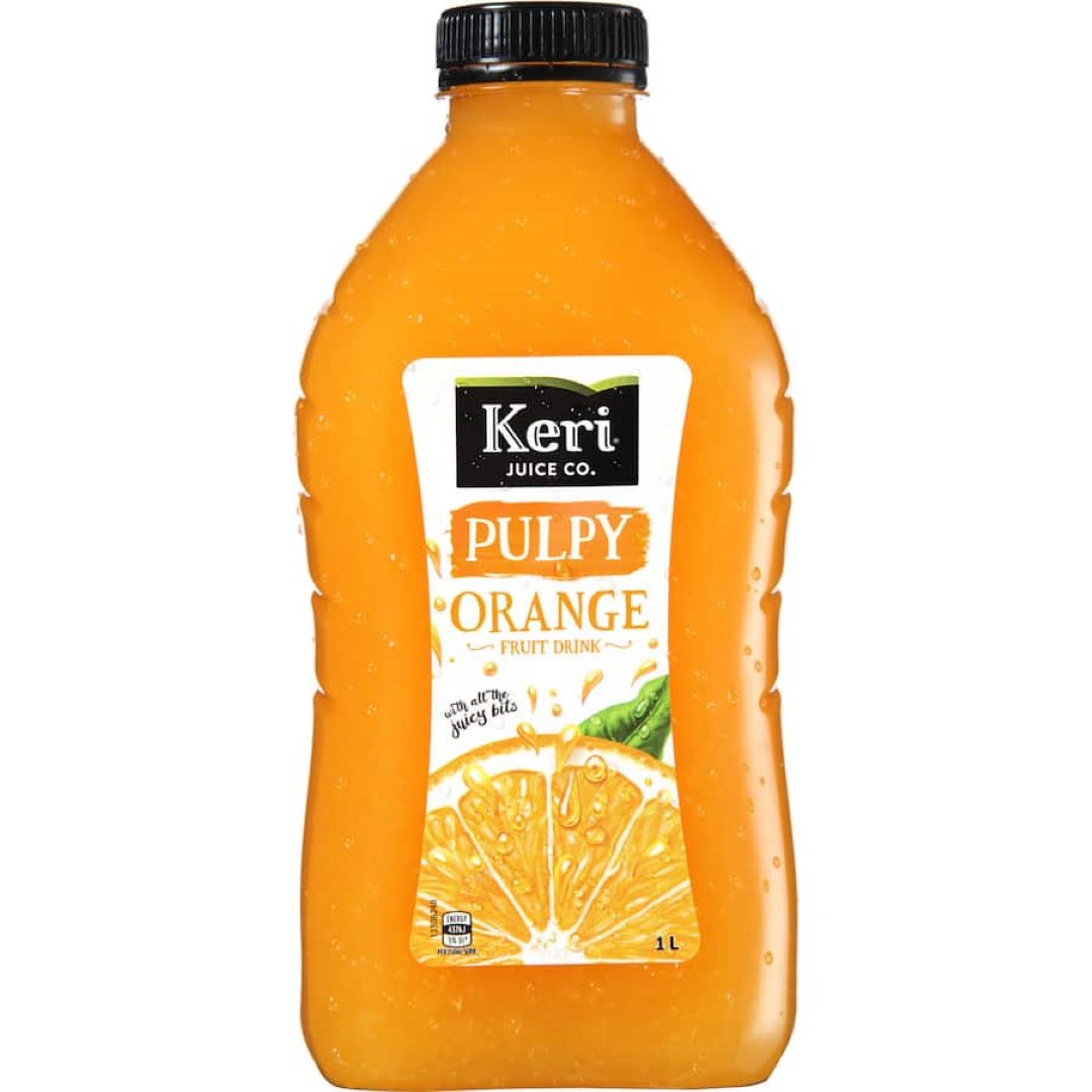 Keri Pulpy Fruit Drink Orange 1L