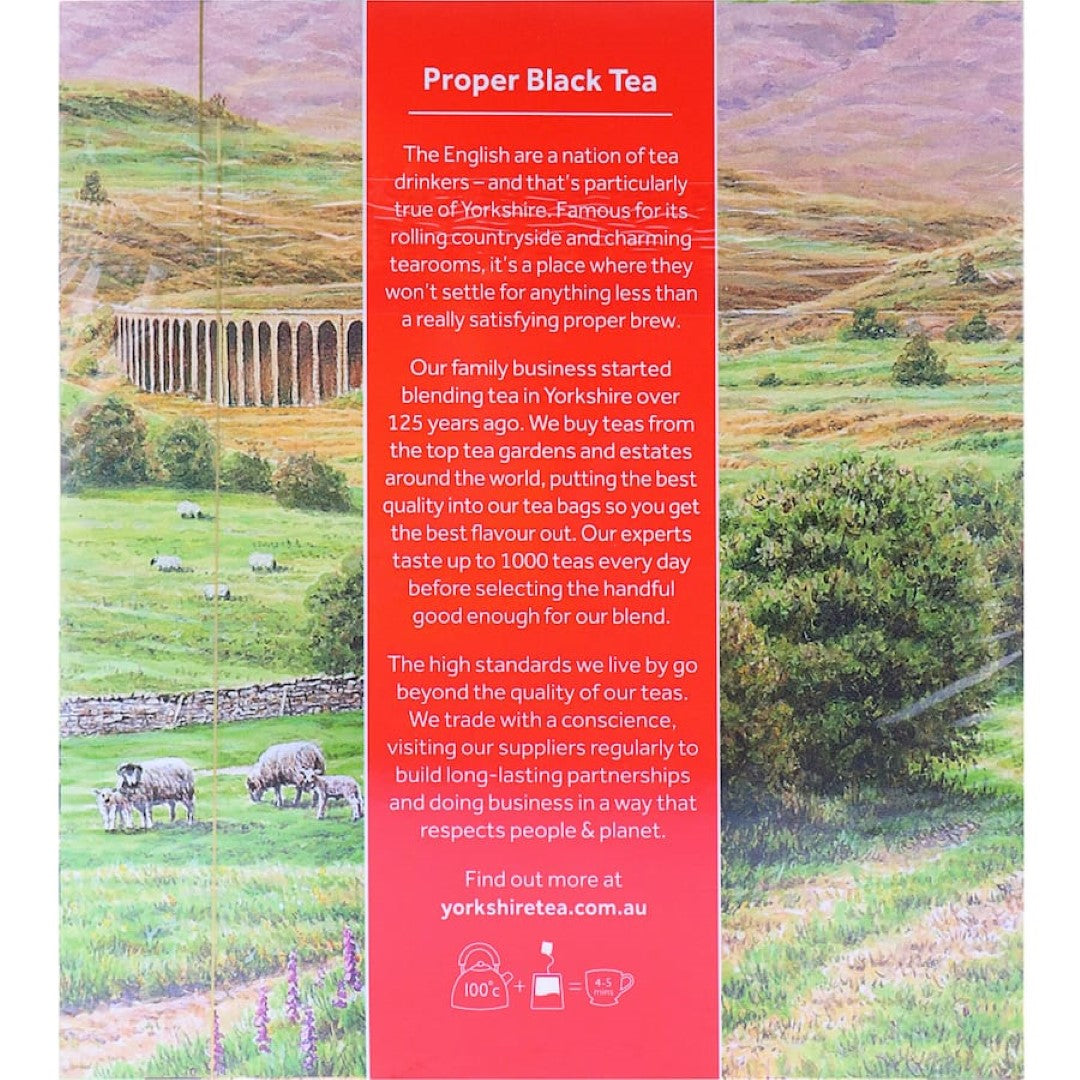 Taylors Yorkshire Tea Proper Black Bags 100pack