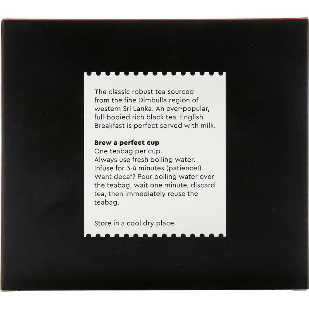 Chanui English Breakfast Tea Bags Biodegradable Bags 100pack