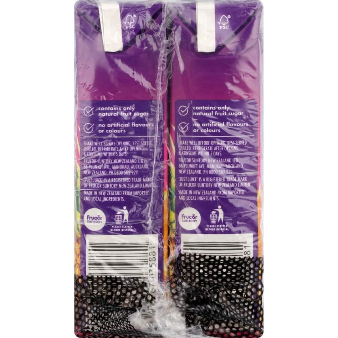 Just Juice Fruit Juice Tropical 250ml Each 6pack