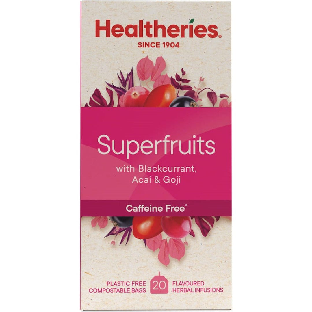 Healtheries Fruit Tea Superfruits Bags 20pack