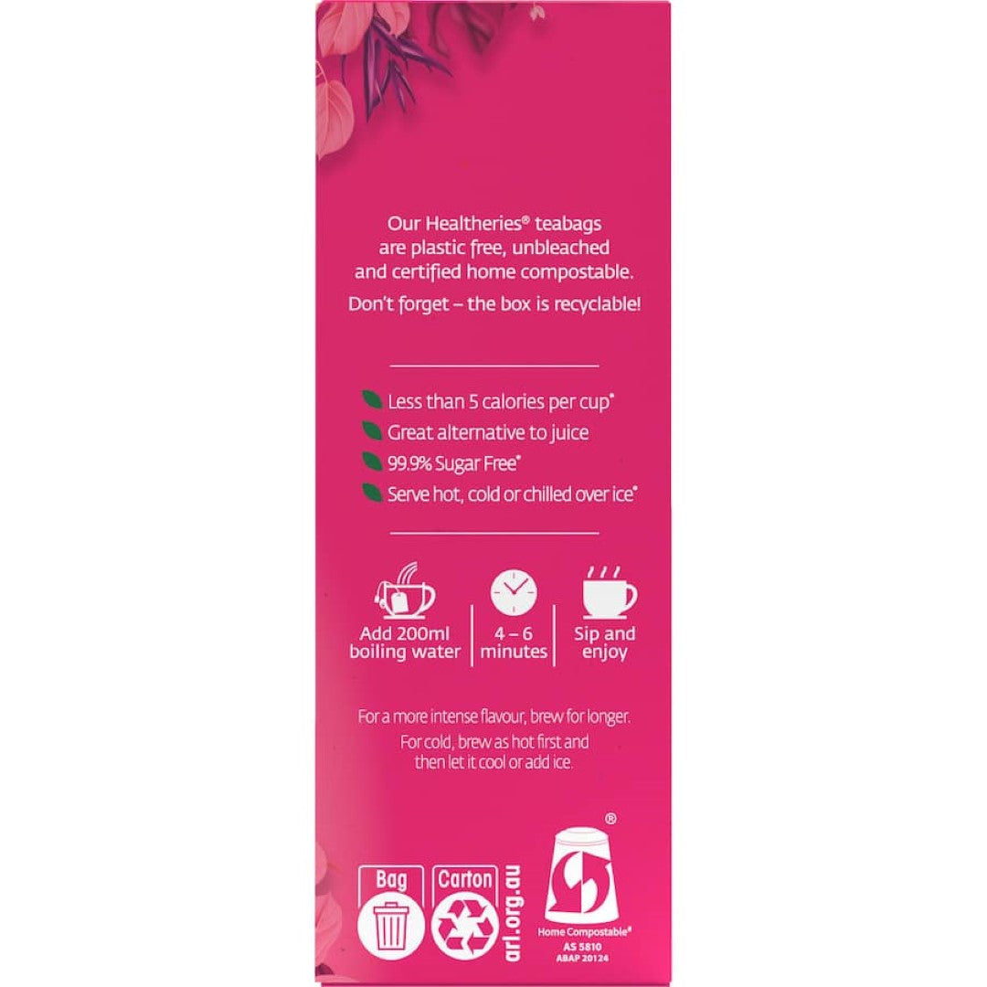 Healtheries Fruit Tea Superfruits Bags 20pack