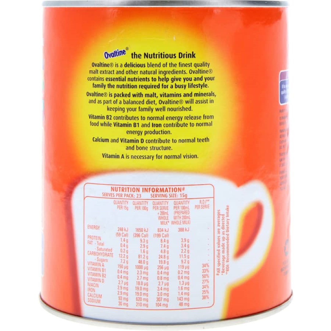 Ovaltine Drinking Chocolate 350g