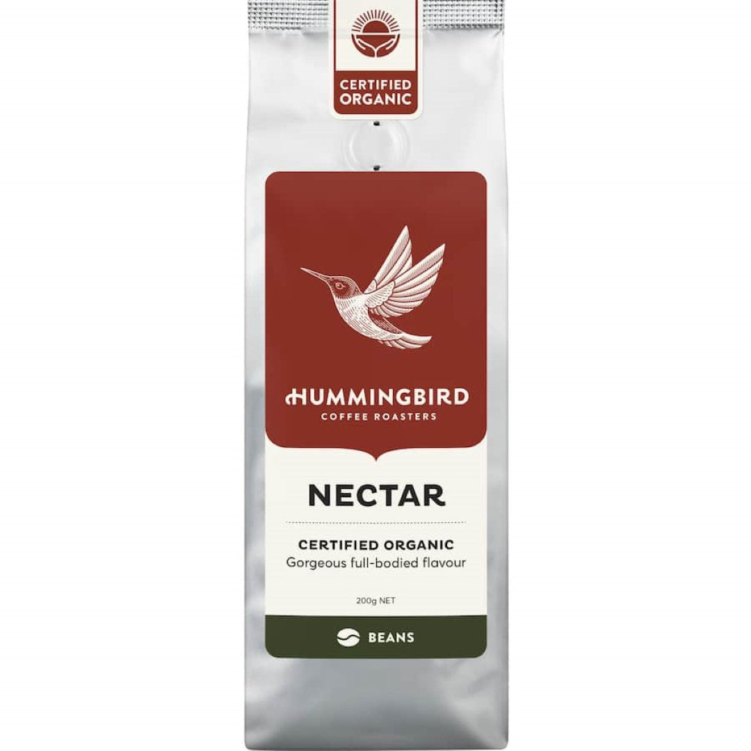 Hummingbird Coffee Beans Nectar Organic Fair Trade 200g