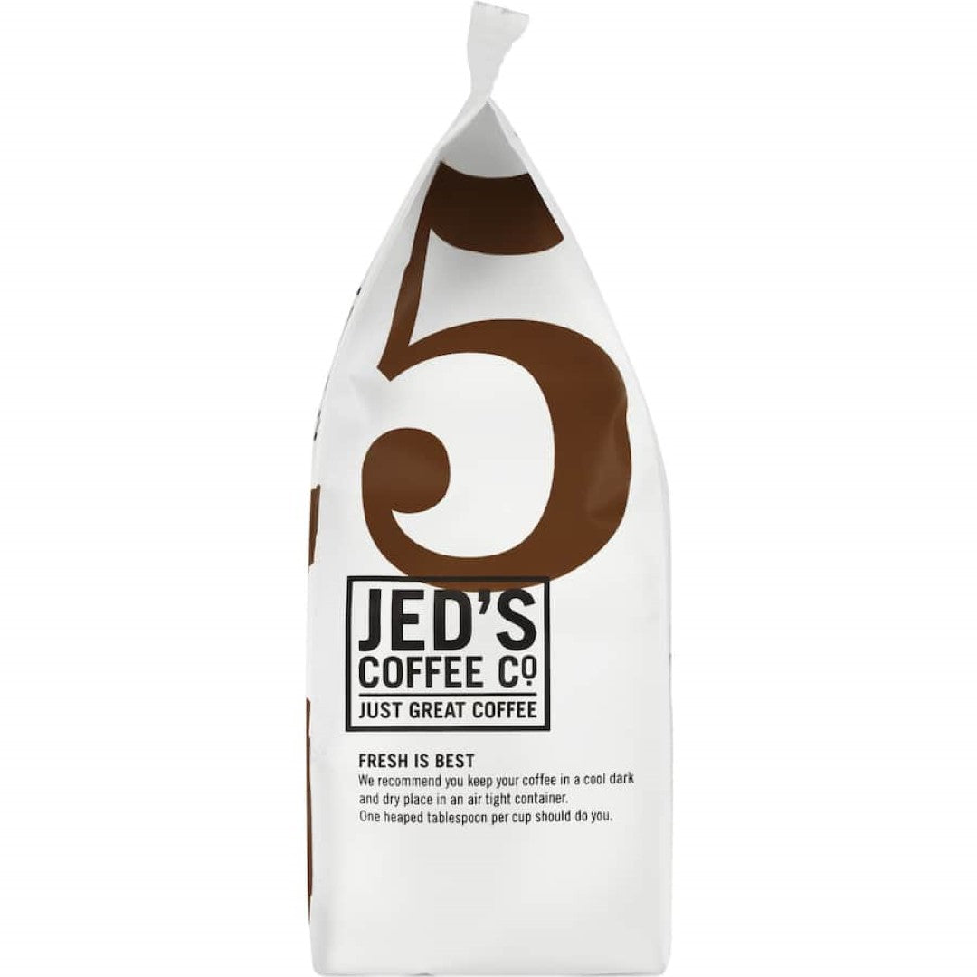 Jed's Plunger Grind Coffee 5 Extra Strong 200g