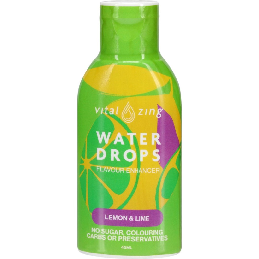 Vital Zing Waterdrops Water Enhancer Lemon & Lime 45mL