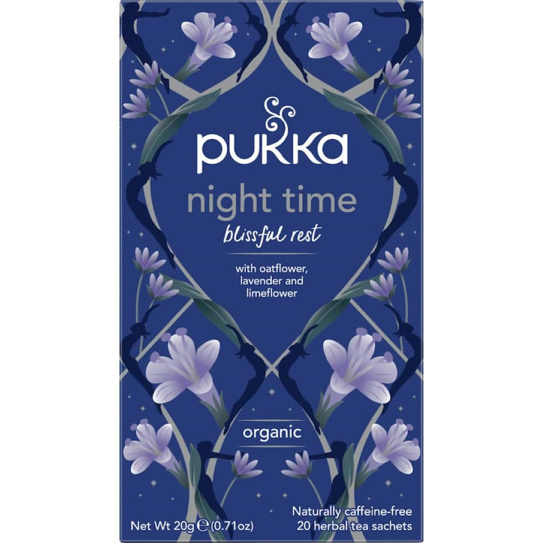 Pukka Herbal Tea Night Time Sachets 20pack