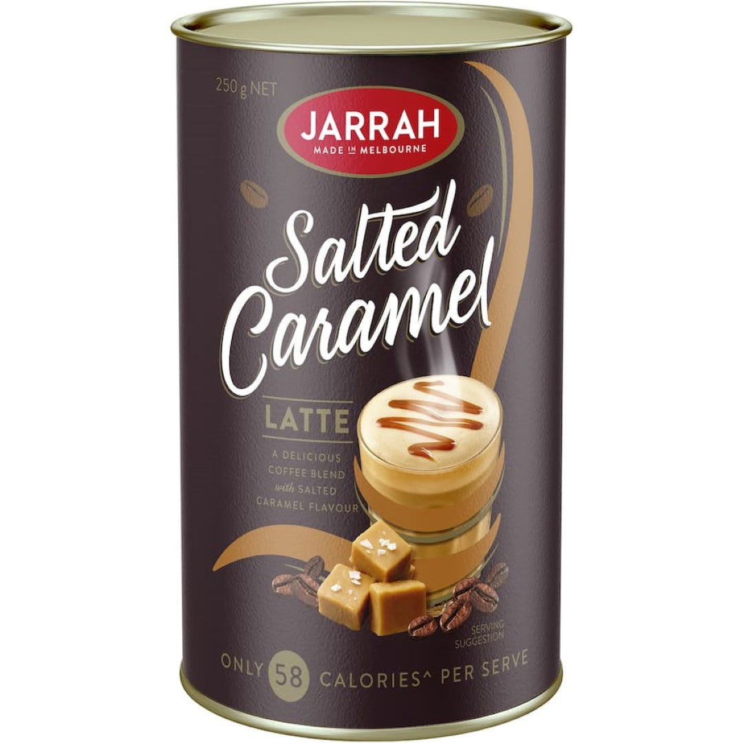 Jarrah Coffee Mix Salted Caramel Pottle 250g