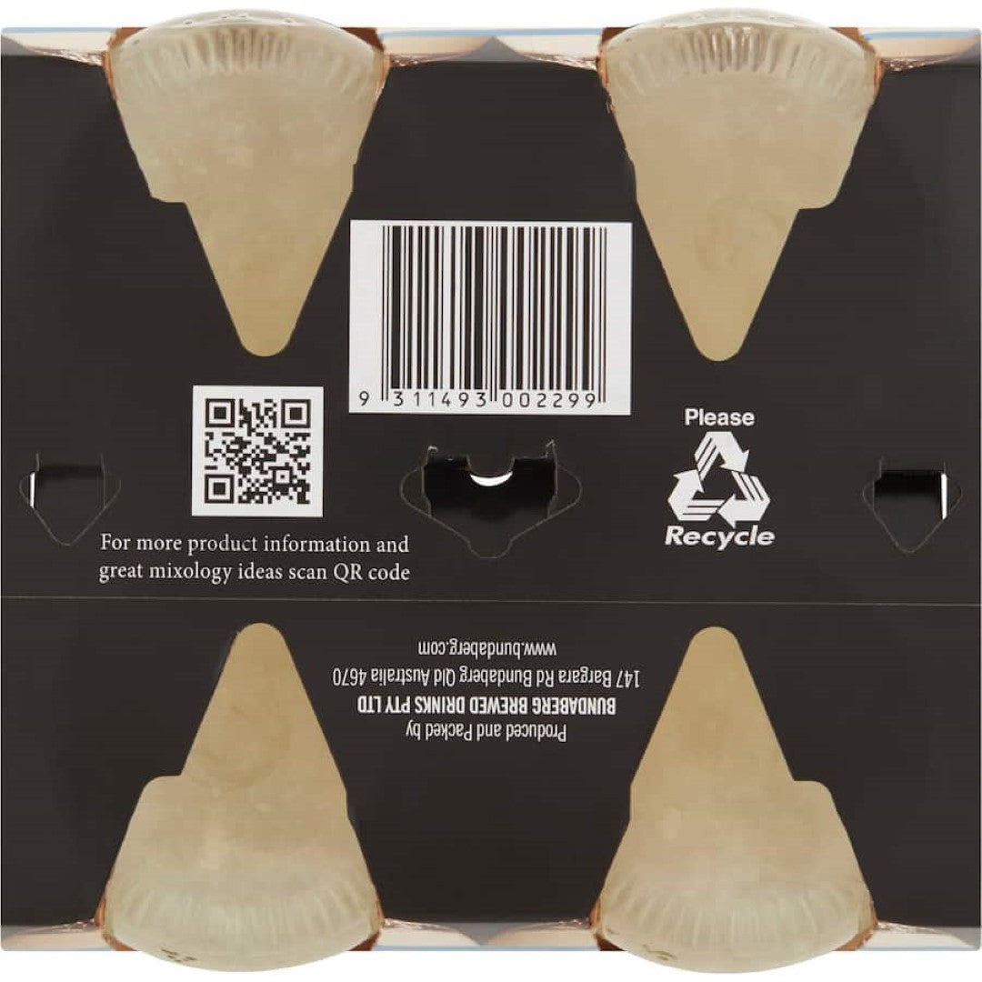 Bundaberg Lemonade Traditional 375ml bottles 4pack