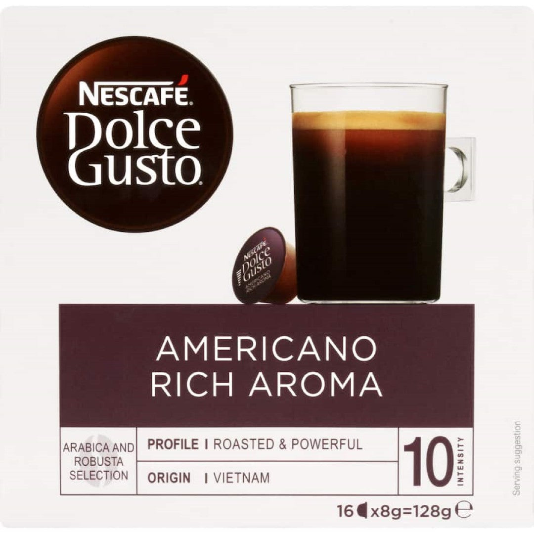 Nescafé Dolce Gusto Coffee Pods Americano Rich Aroma 16 pack