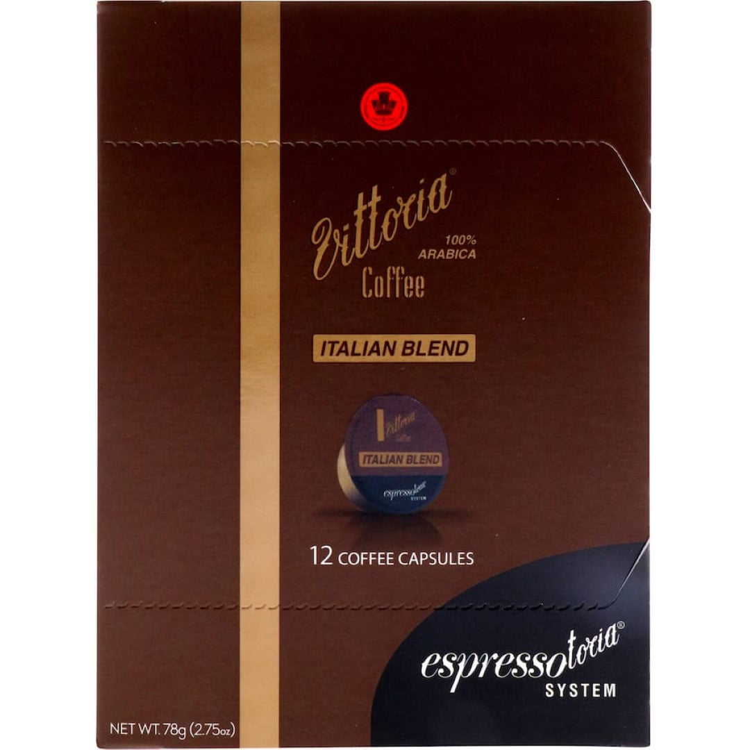 Espressotoria Vittoria Coffee Pods Italian 12pack