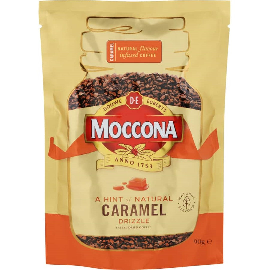Moccona Instant Coffee Caramel Refill 90g