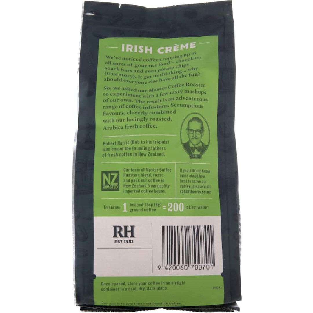 Robert Harris Plunger & Filter Grind Irish Cream Infused 200g