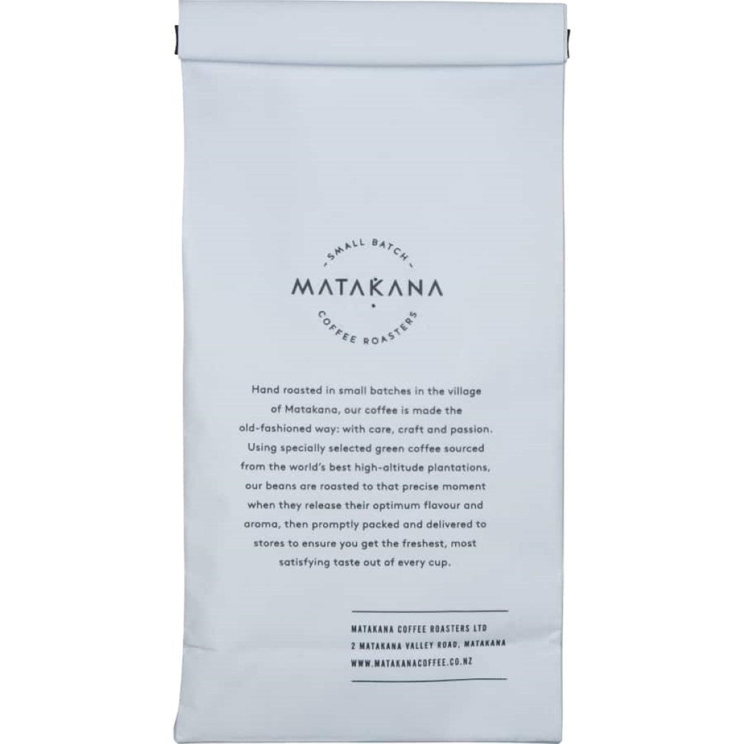 Matakana Coffee Roasters Coffee Beans Espresso Village Market Blend 200g