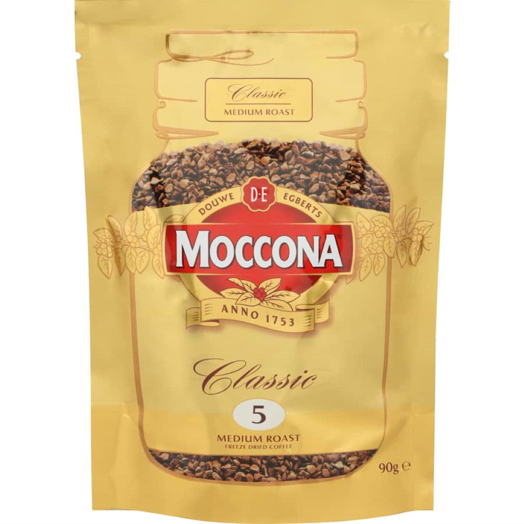 Moccona Instant Coffee Classic Medium Roast Refill 90g