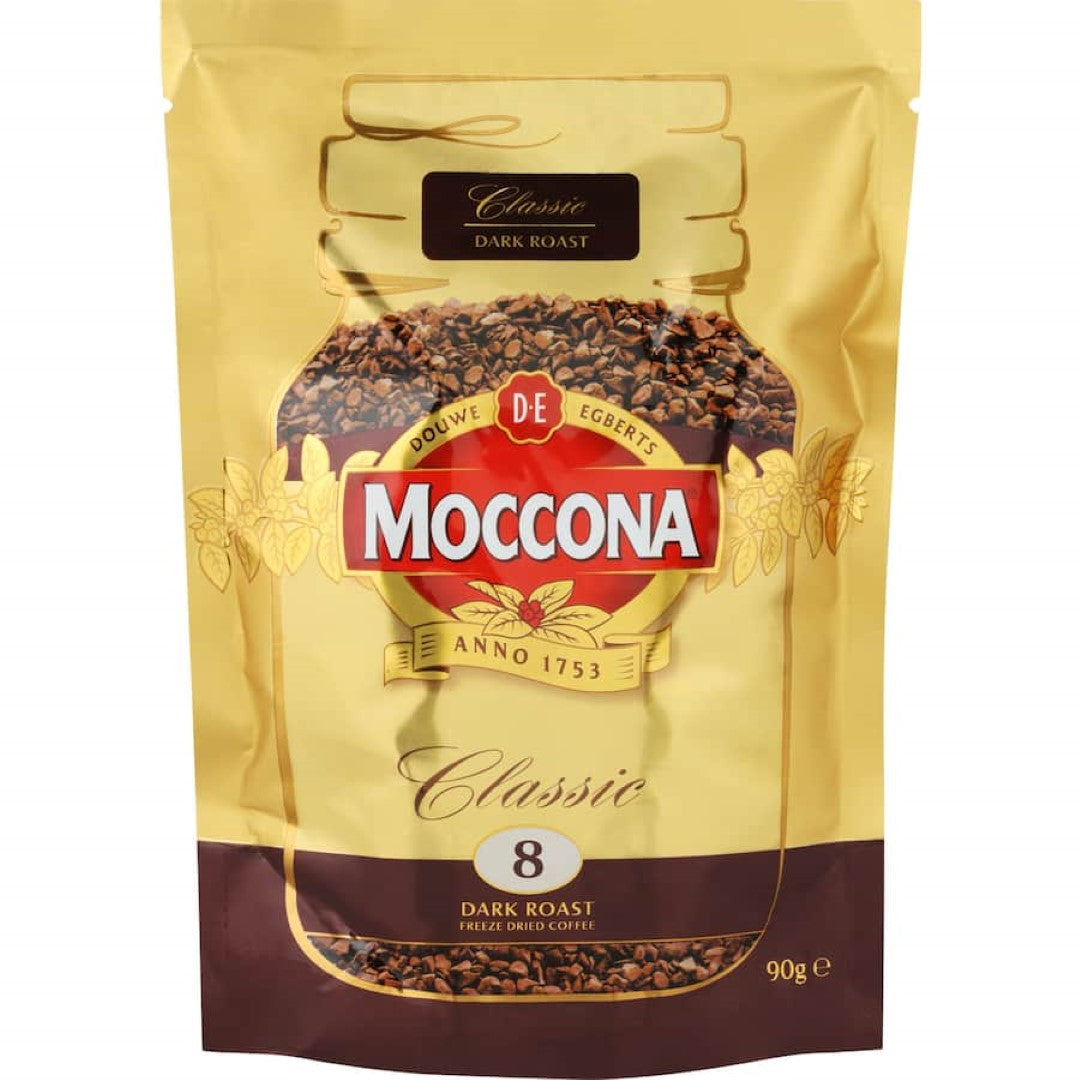 Moccona Instant Coffee Classic Dark Roast Refill 90g