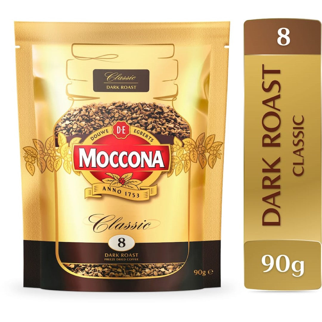 Moccona Instant Coffee Classic Dark Roast Refill 90g