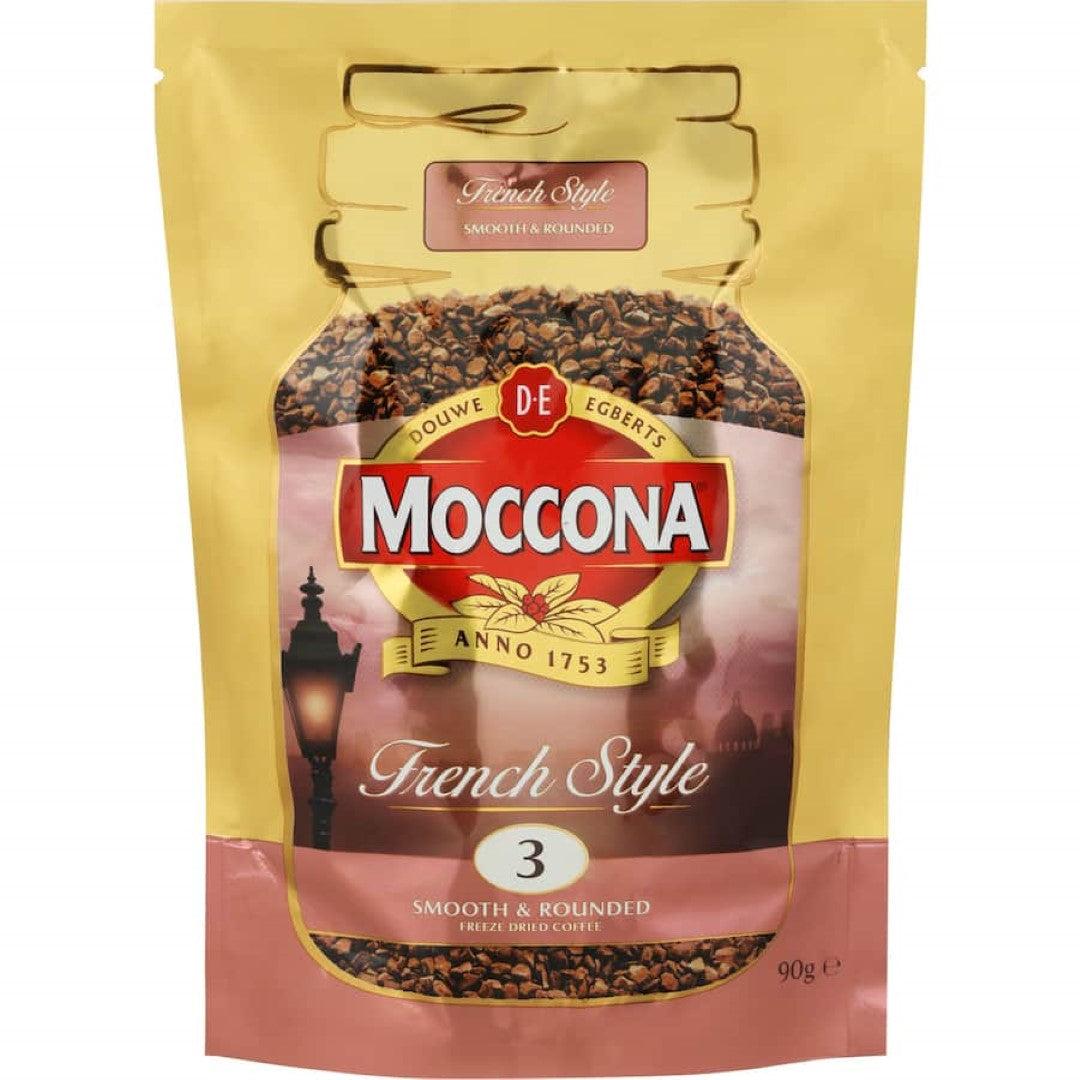 Moccona Instant Coffee French Style Refill 90g