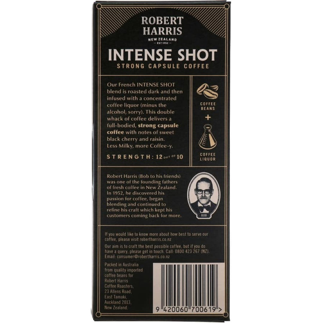 Robert Harris Intense Shot Coffee Pods French 53g