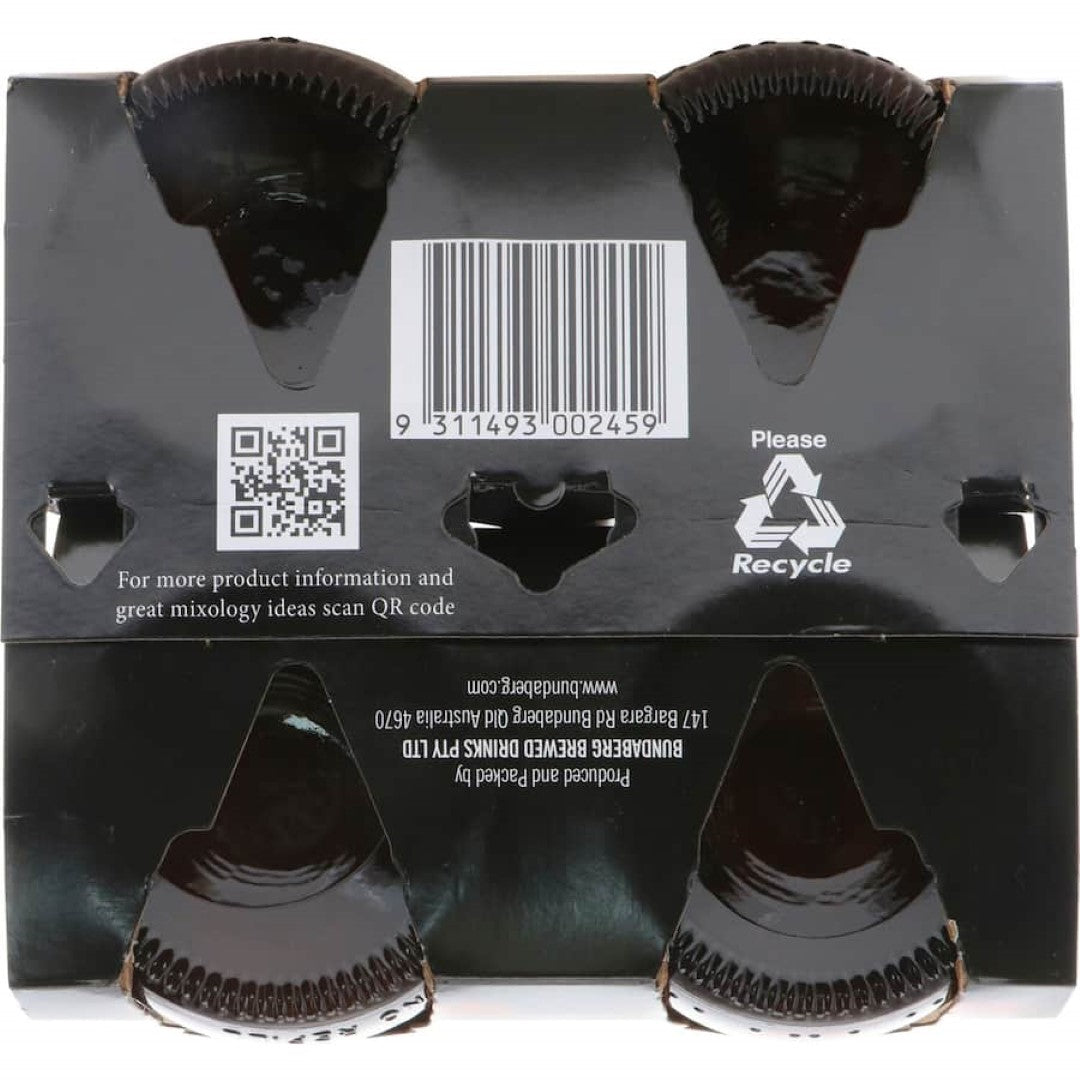 Bundaberg Ginger Beer Diet Bottle 4x375mL