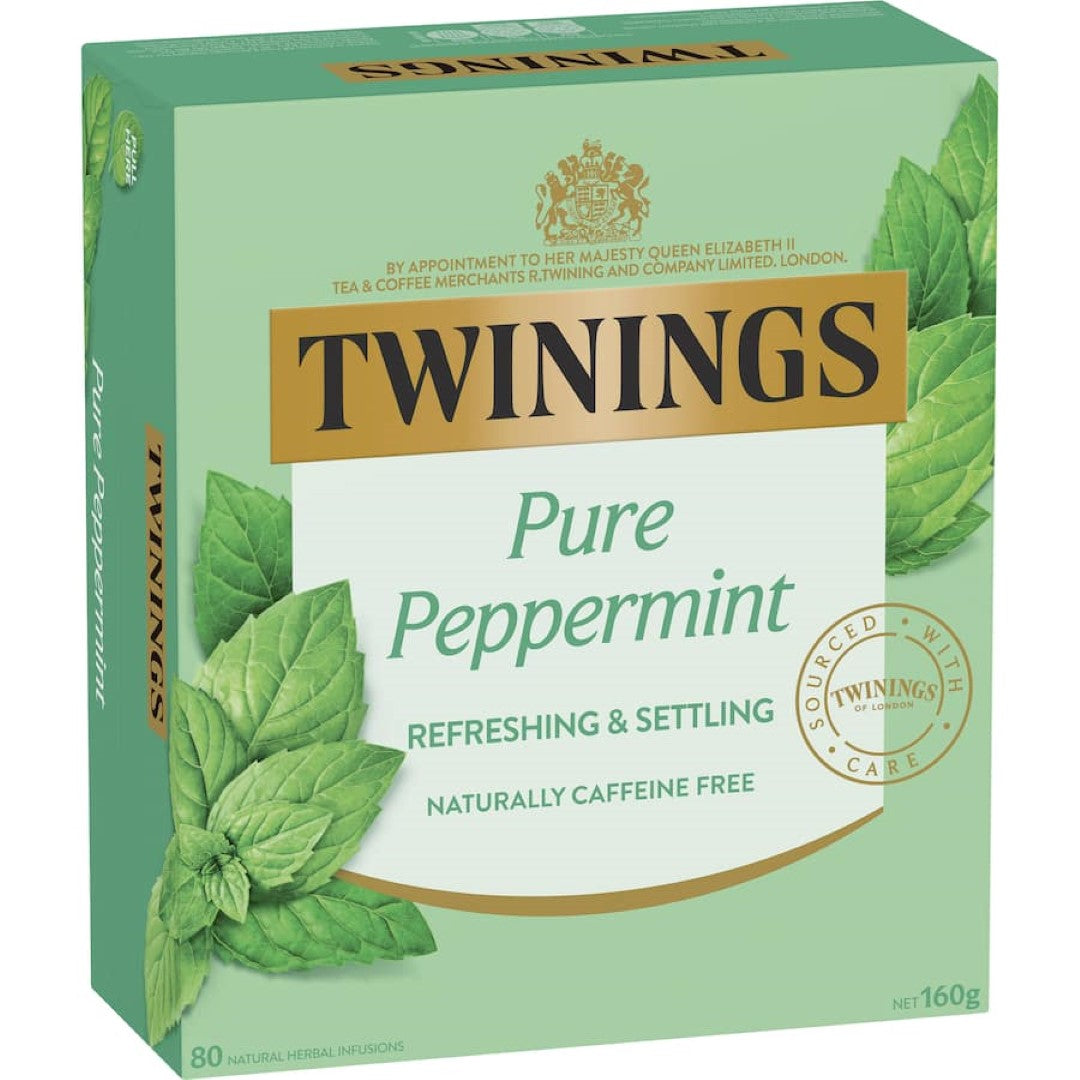 Twinings Herbal Tea Pure Peppermint Bags 80pack