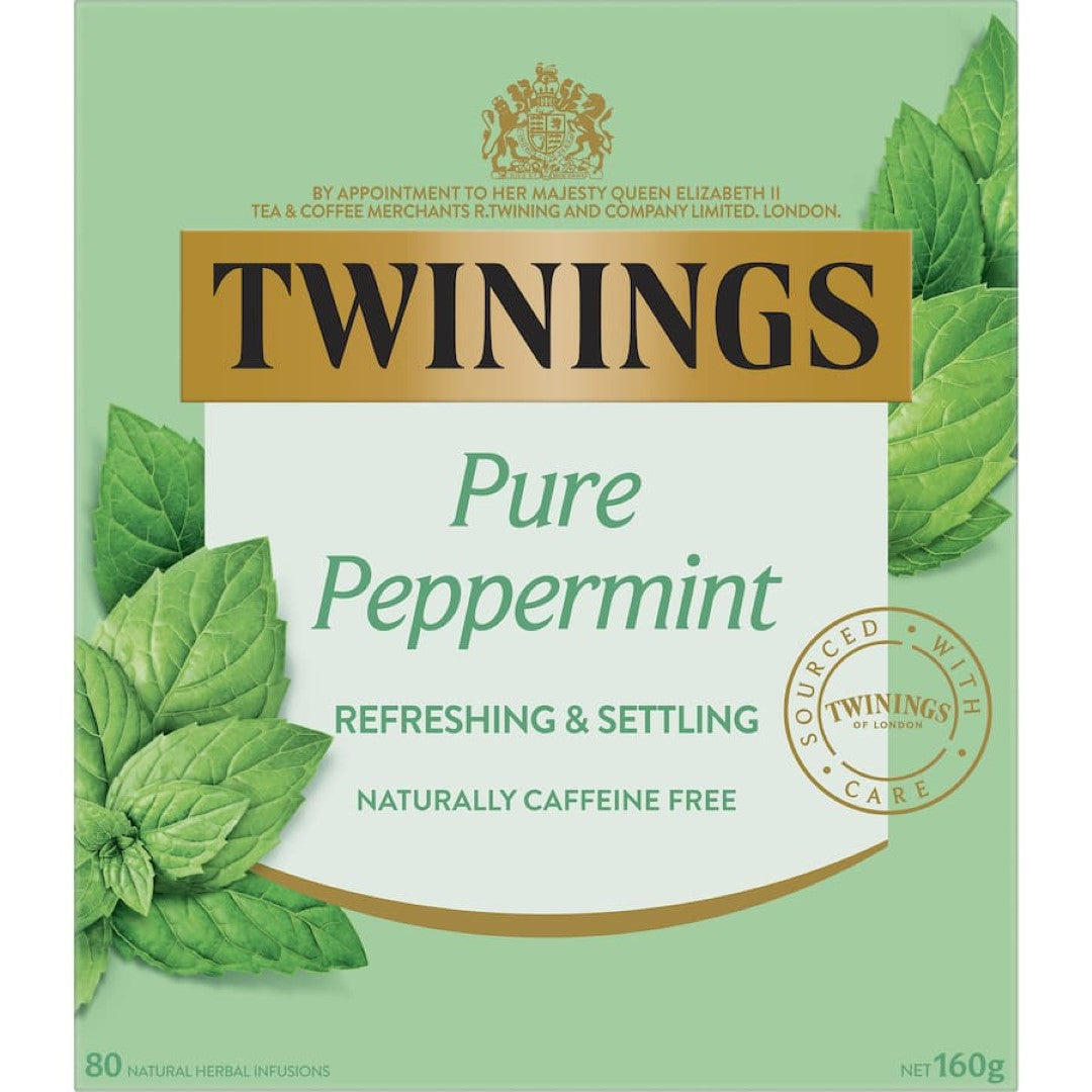 Twinings Herbal Tea Pure Peppermint Bags 80pack