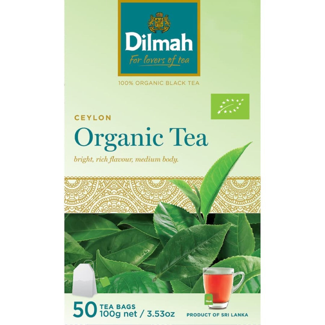 Dilmah Tea Organic Black Bags 50pack