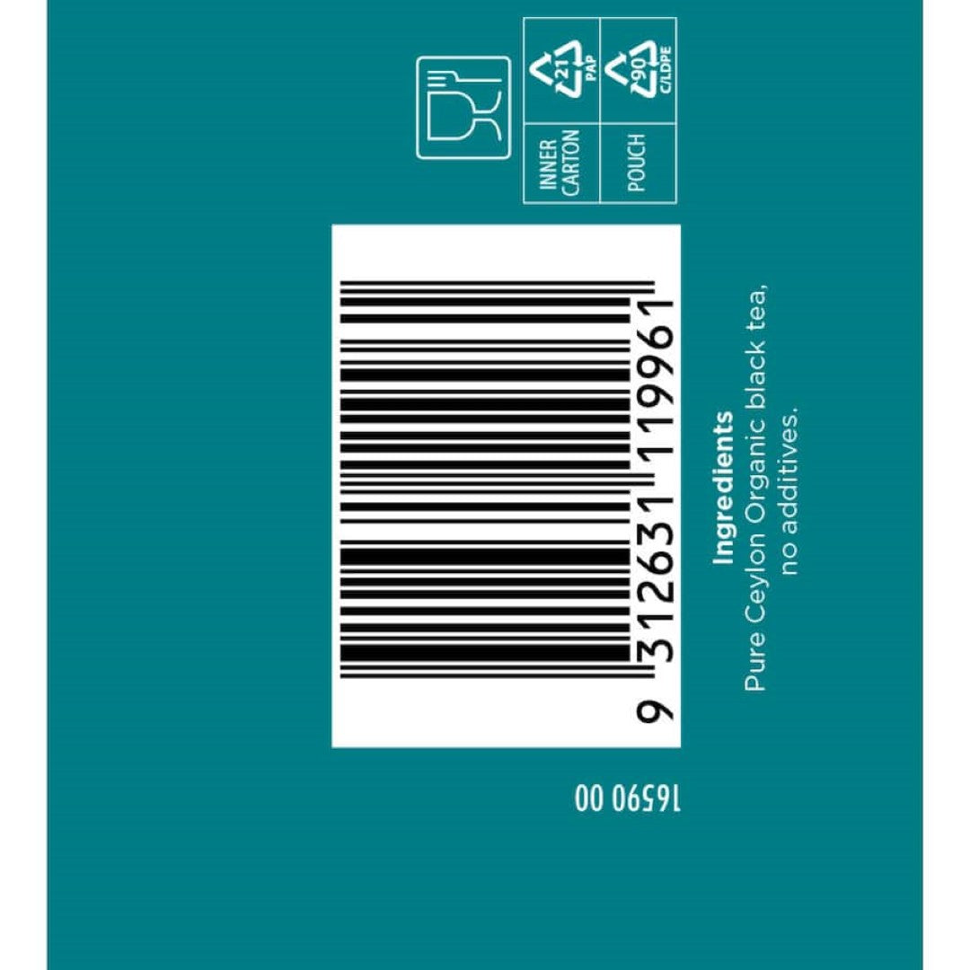 Dilmah Tea Organic Black Bags 50pack