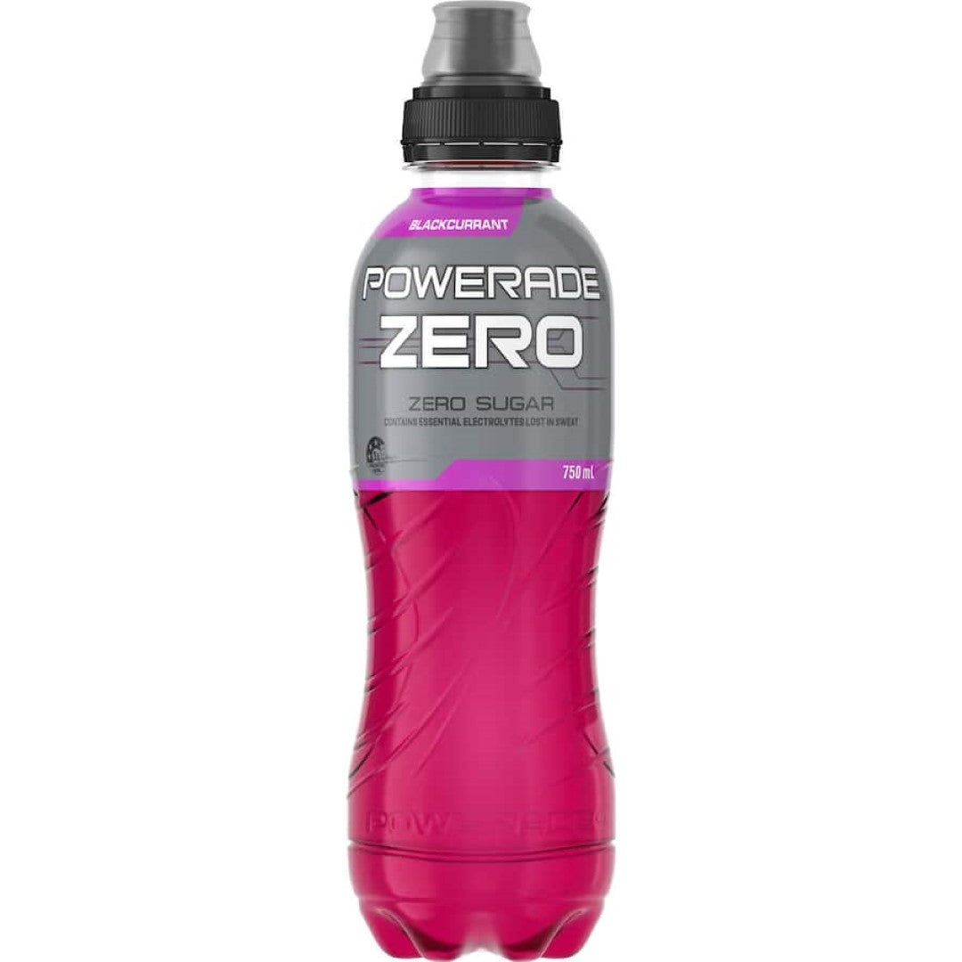 Powerade Zero Sports Drink Black Currant 750mL