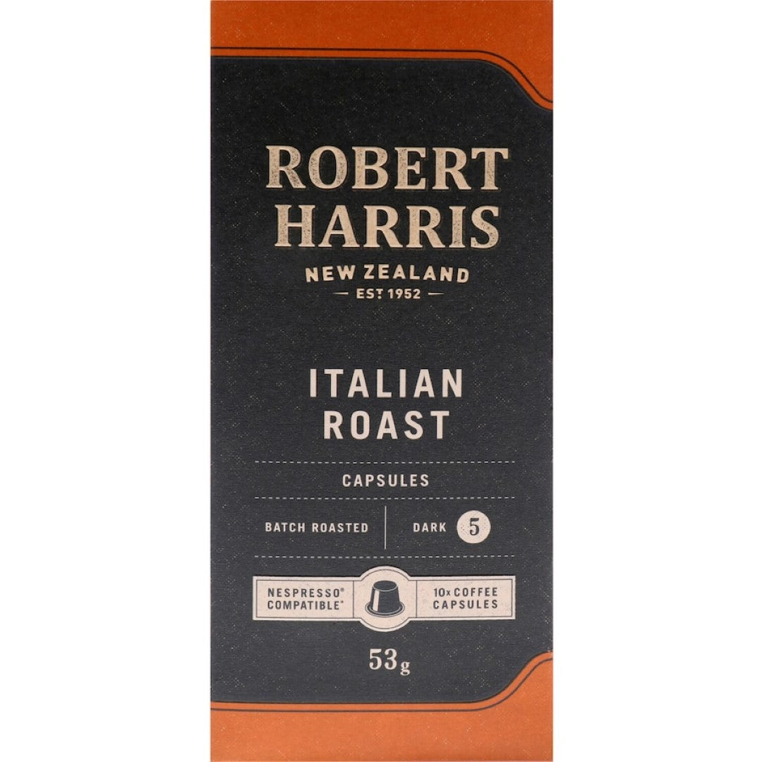 Robert Harris Coffee Pods Italian Espresso 10pack