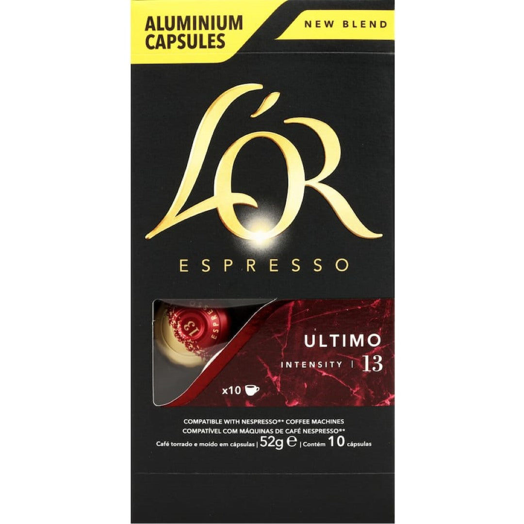 L'or Coffee Capsules Ultimo Intensity 13 10pack