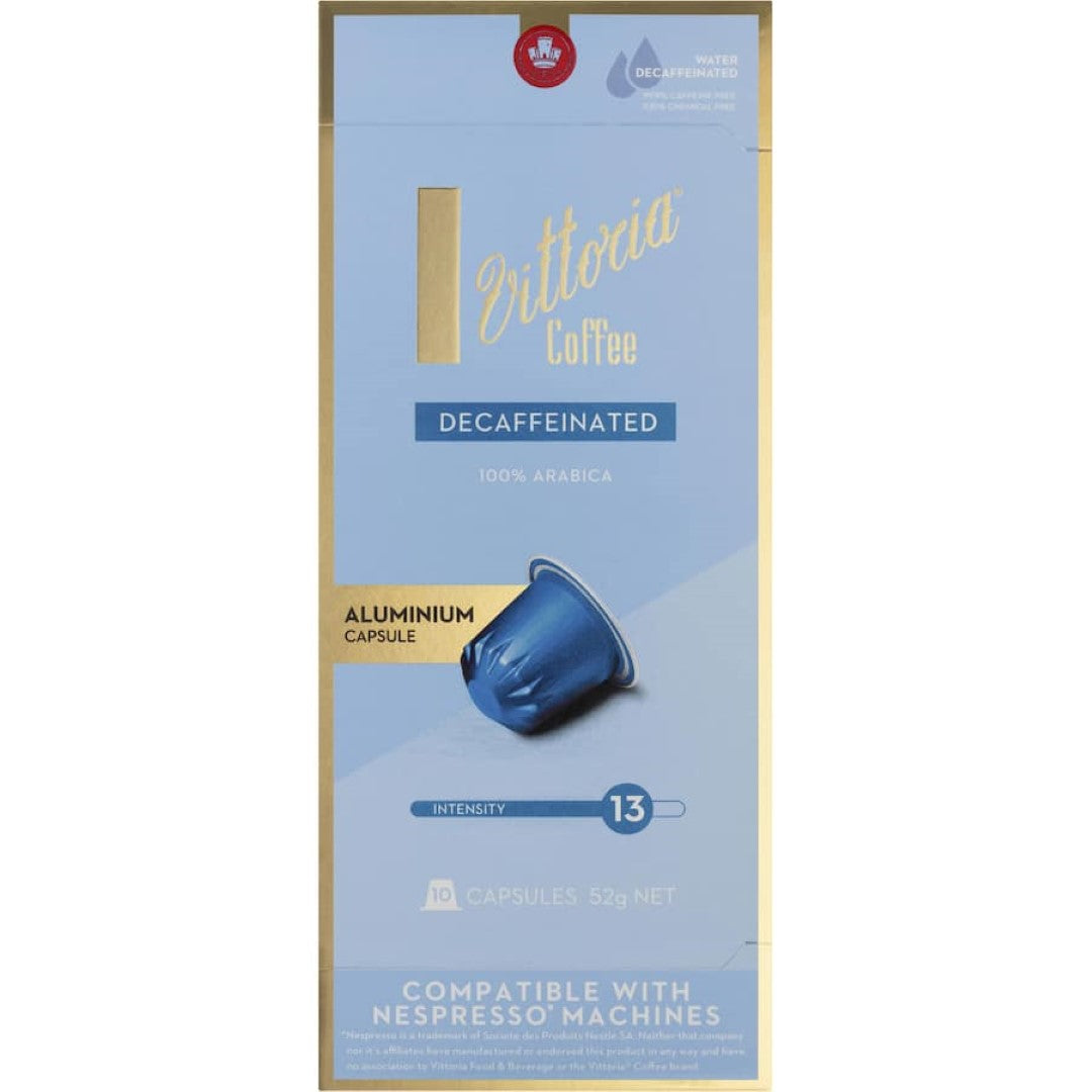 Vittoria Coffee Pods Decaf - Nespresso Compatible 10pack