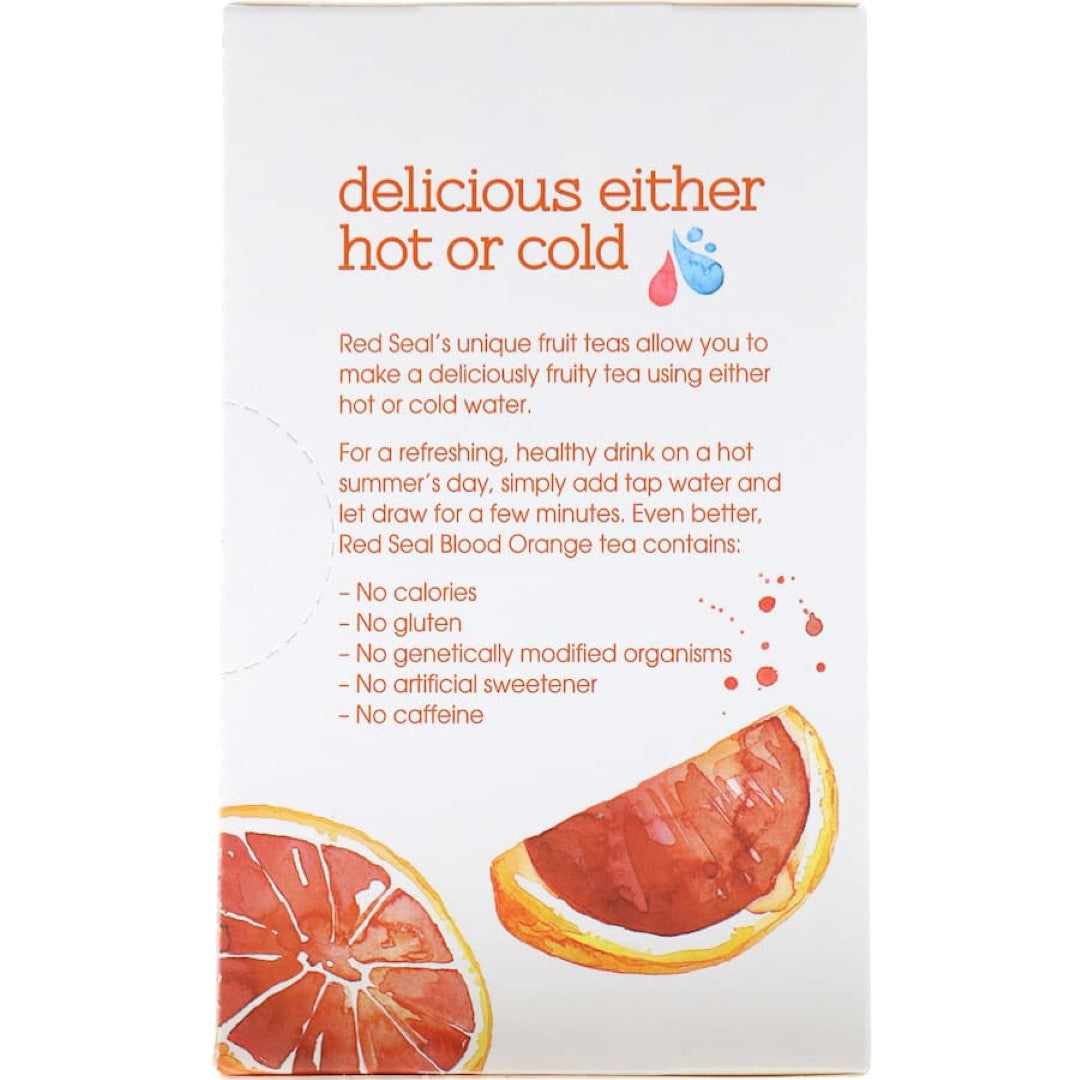 Red Seal Fruit Tea Blood Orange Bags 20pack