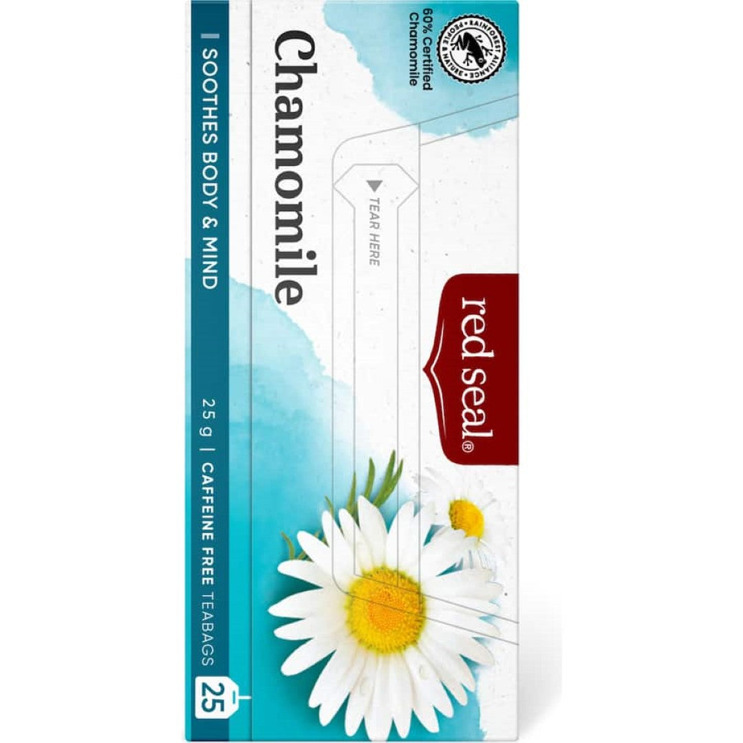 Red Seal Herbal Tea Chamomile Bags 25pack