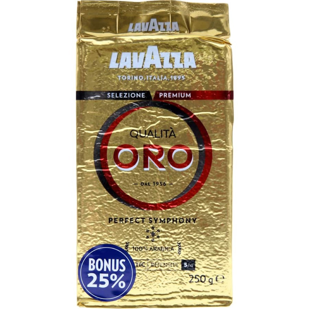 Lavazza Qualita Plunger Grind Ground Oro 250g