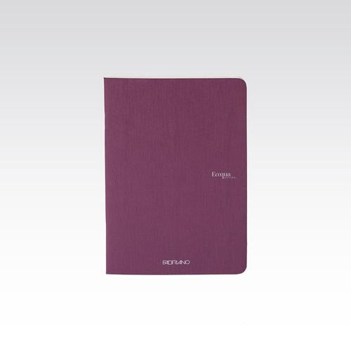 Fabriano Ecoqua Original Stapled - 90gsm Dots A5 Wine 40 Sheets