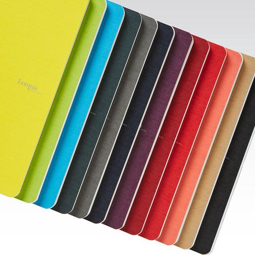 Fabriano Ecoqua Original Stapled - 90gsm Graph 5mm A5 Black 40 Sheets