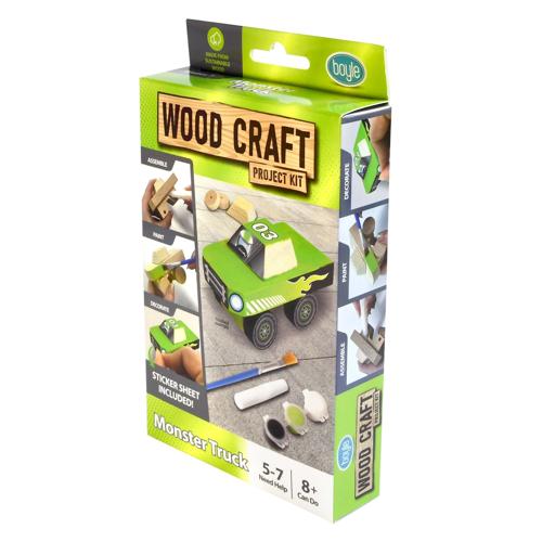 Boyle WoodCraft Kits 5-7 Years - Monster Truck