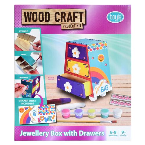 Boyle WoodCraft Kits 6-8 Years - Helicopter