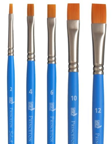 Princeton Select Artiste Brushes Flat Shader (SH) - Size 4