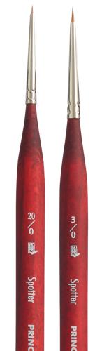Princeton Velvetouch Mini Brushes Spotter - Size 20/0