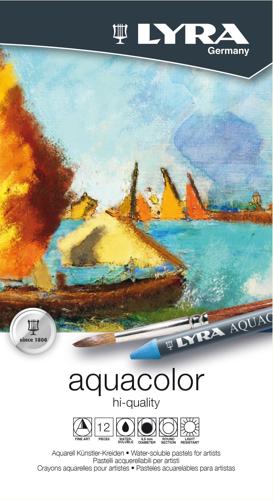 Lyra Aquacolour Water-Soluble Wax Pastel Sets - Set 48