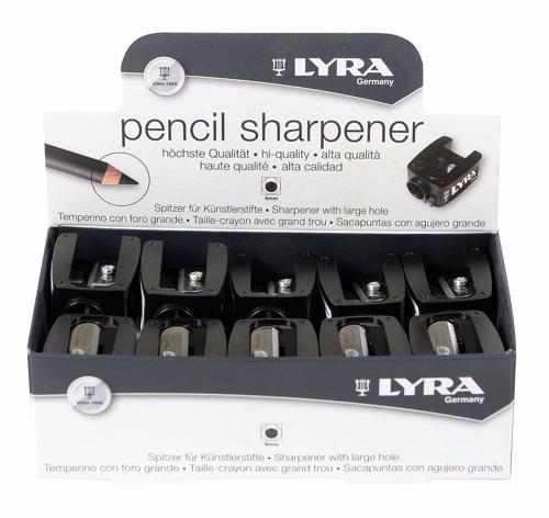 Lyra Pencil Sharpener With Large Hole L7301190 - Sharpener For 9mm