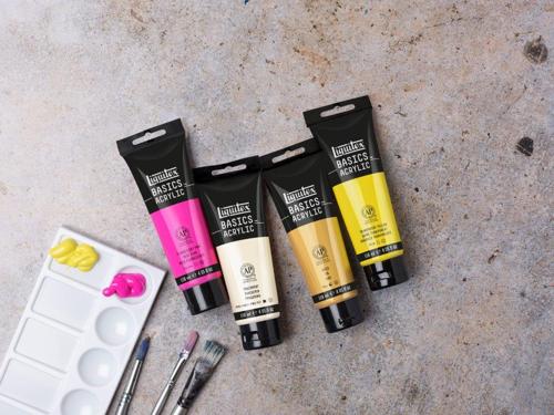 Liquitex Basics Acrylic Colour 118ml - Metallic Magenta