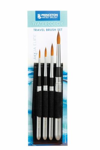 Princeton AquaElite Travel Brush Set - Travel Set 4